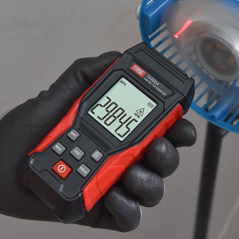 Digital Tachometer Non-Contact RPM Tach Laser Photo Sensor 3~100000RPM Accuracy RPM Gauge Marker