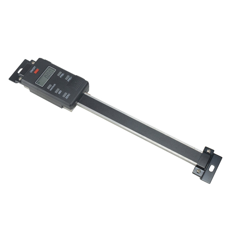 0-6"/0-150mm Vertical Digital Readout DRO Linear Scale - Hardened Stainless Steel, Accuracy ±0.05mm, Resolution 0.01mm