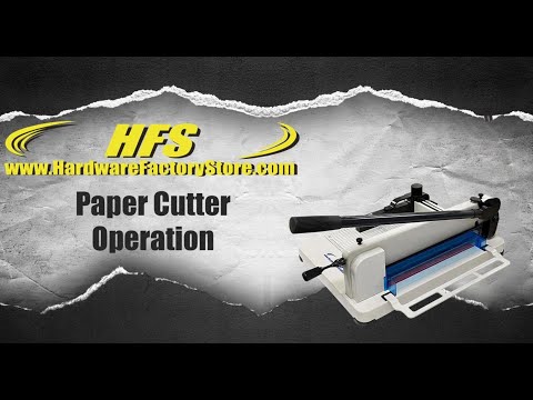 HFS 17" Heavy Duty Guillotine Paper Cutter