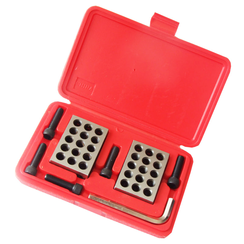 Ultra Precision 1-2-3" Block Set, 2Pcs/Pair .0001", Plastic Case