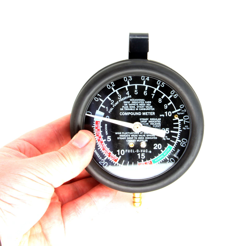 Carburetor Carb Valve Fuel Pump Pressure & Vacuum Tester Gauge Test Kit