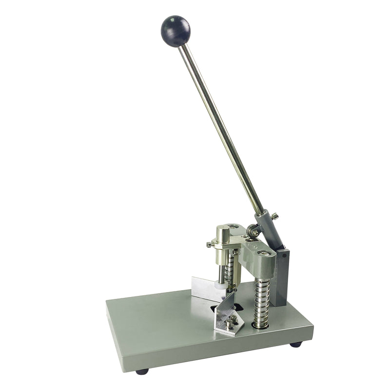 Corner Rounder Cutter Machine, R6mm R10mm 1.2"/ 30mm Thickness Heavy Duty Paper Corner Cutter Punch with Paper Holding Device, Steel Metal Commercial