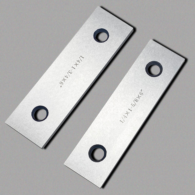 1/4" Steel Parallel Set 9 Pair Parallels .0002" Hardened