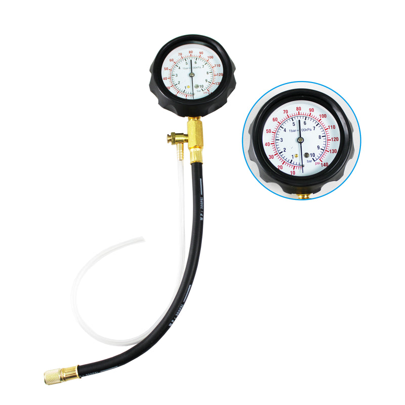 Fuel Injection Pump Injector Tester Pressure Test Gauge Gasol