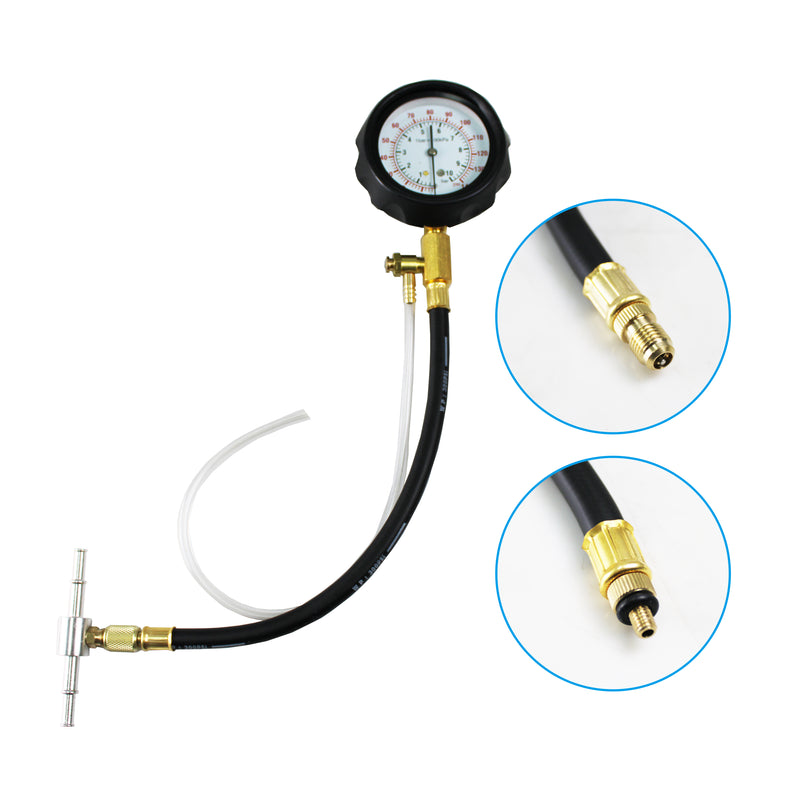 Fuel Injection Pump Injector Tester Pressure Test Gauge Gasol