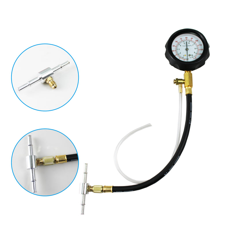 Fuel Injection Pump Injector Tester Pressure Test Gauge Gasol