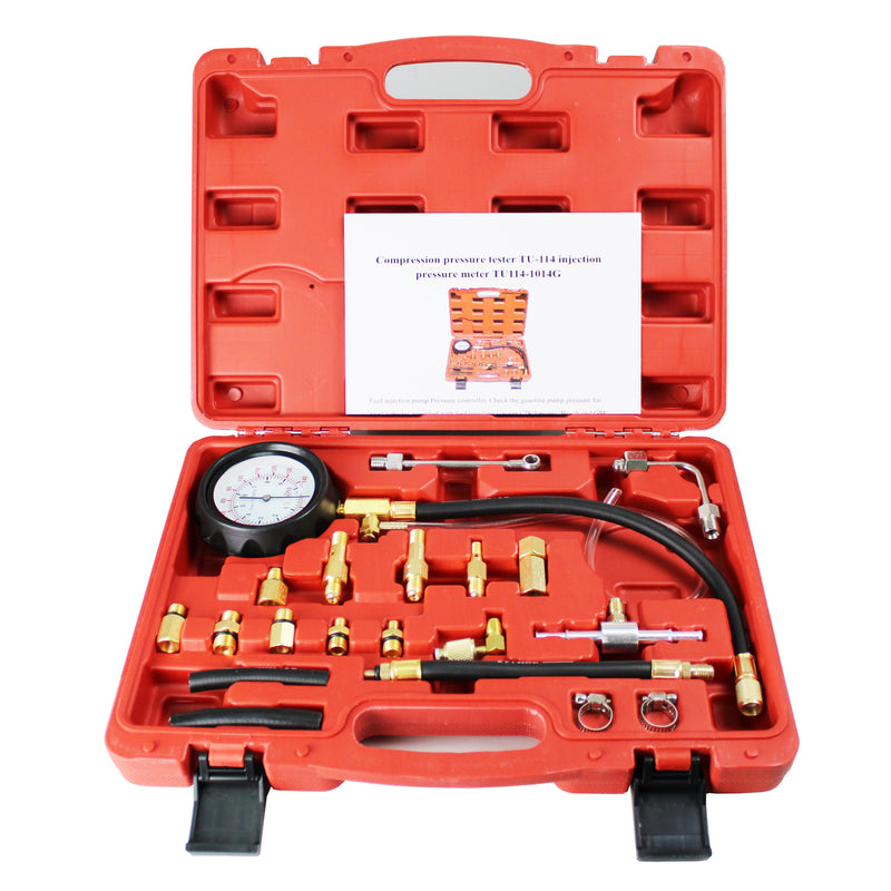 Fuel Injection Pump Injector Tester Pressure Test Gauge Gasol