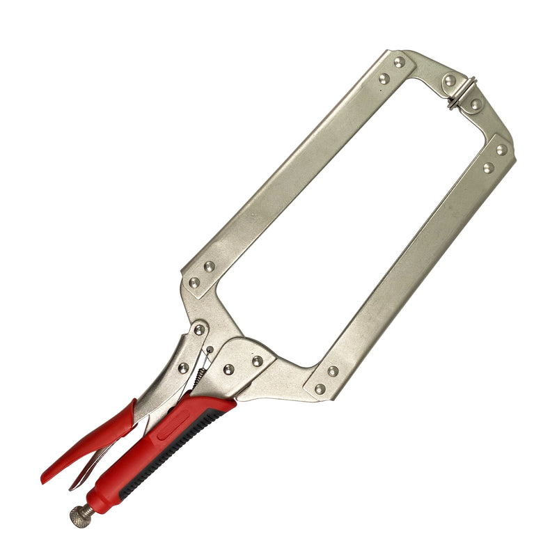 Original C Clamp, Locking, Swivel Pad Tip, 18-Inch (22)