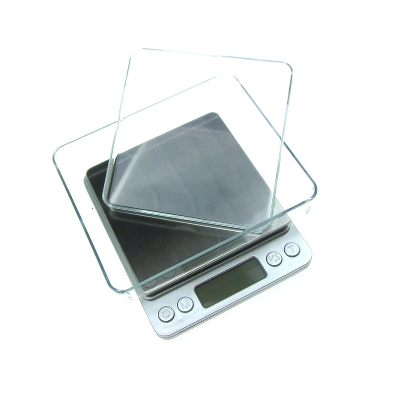 500G Digital Pocket Kitchen Food Stainless Steel Scale 0.001Oz Resolution