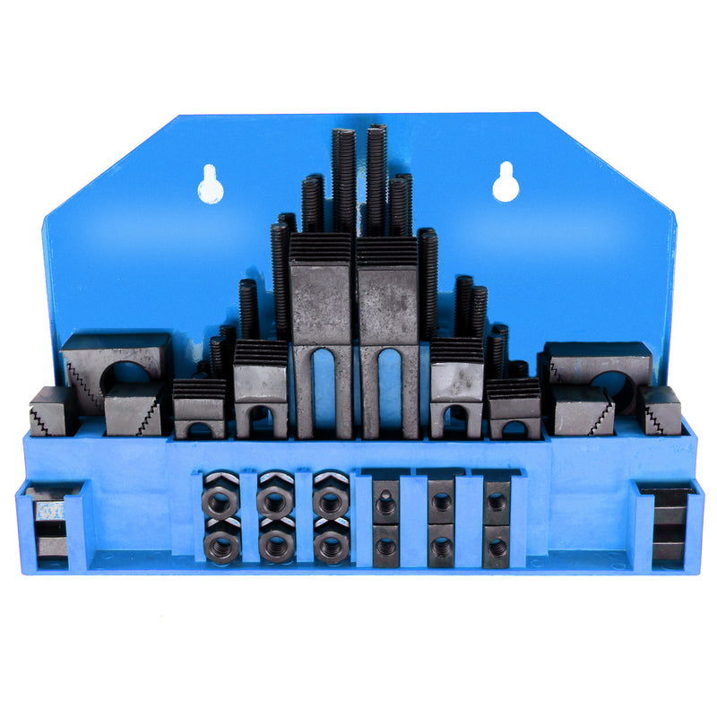58pc 5/8" Slot 1/2"-13 Stud Hold Down Clamp Clamping Set Kit Bridgeport Mill
