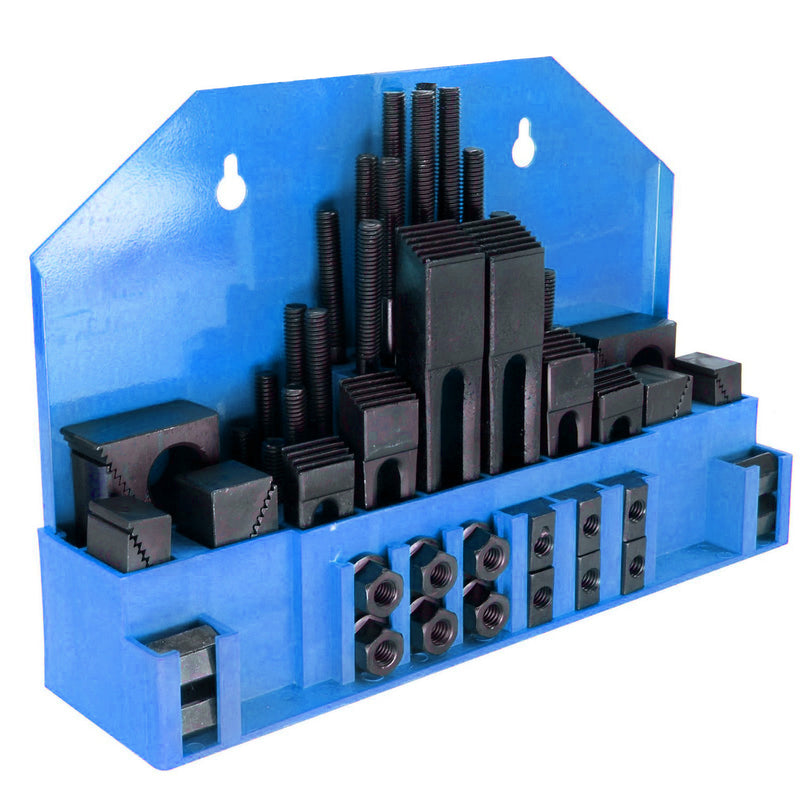 58pc 5/8" Slot 1/2"-13 Stud Hold Down Clamp Clamping Set Kit Bridgeport Mill