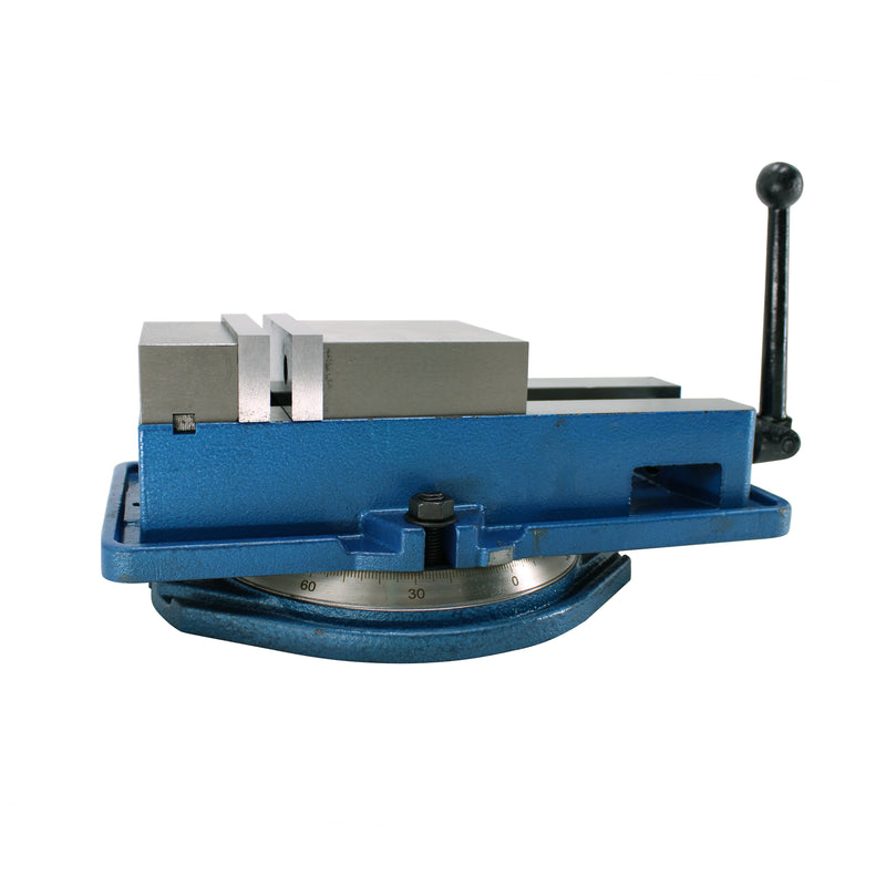 Milling Machine Lockdown Vise -Swiveling Base - Hardened Metal - CNC Vise