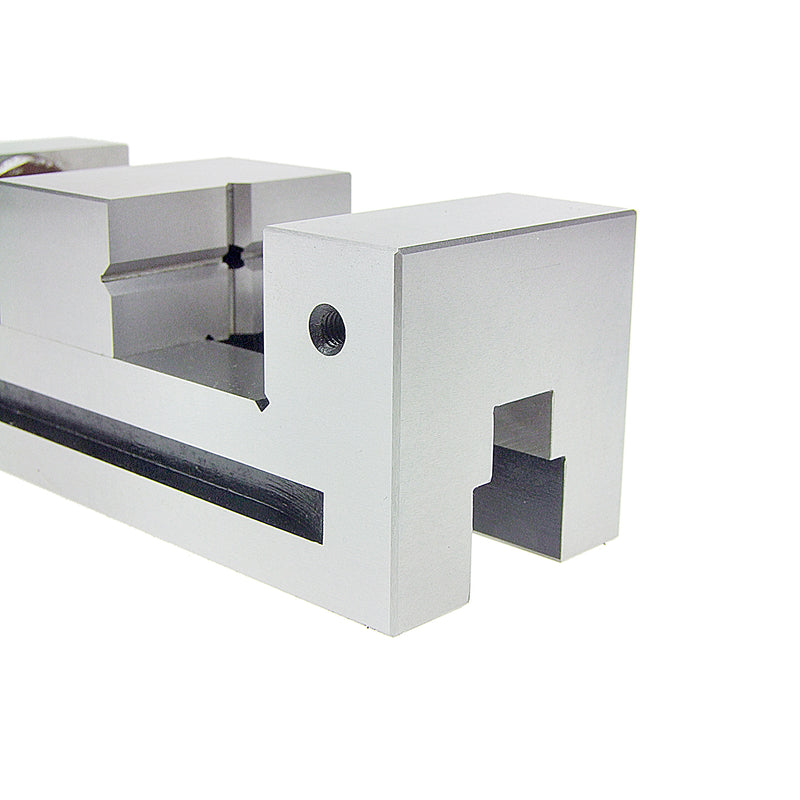 Precision Toolmakers Vise V-Groove, 3" Jaw Opening, 0.0002"