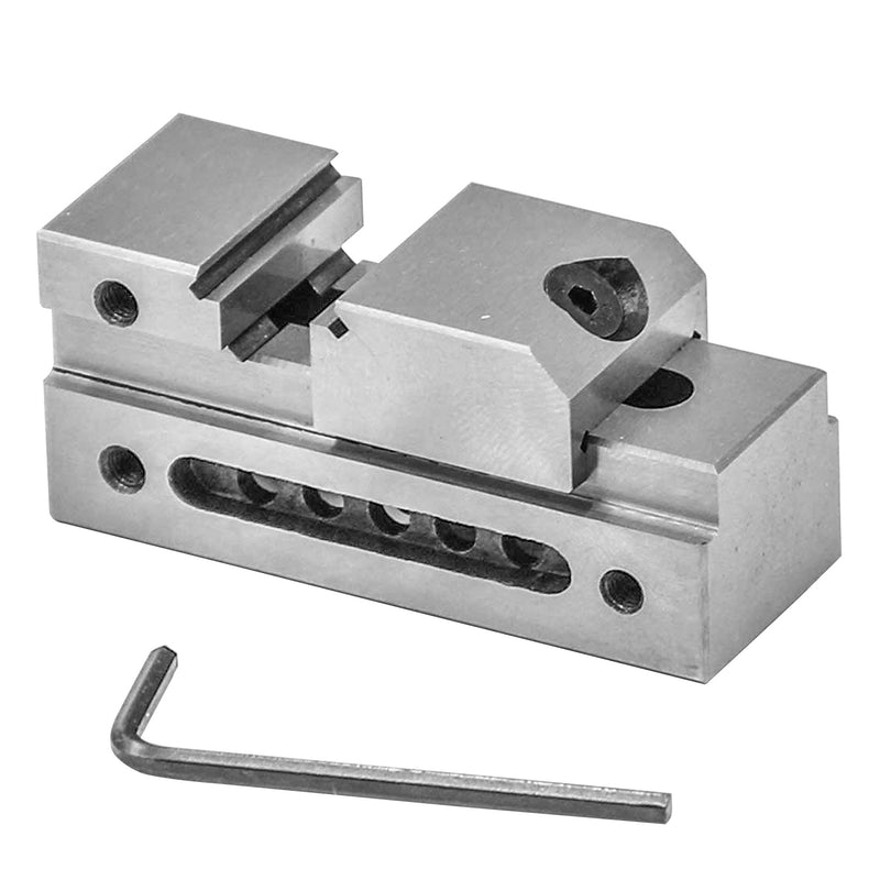 1" Precision Grinding Screwless Mini Insert Vise Toolmaker Steel .0002"