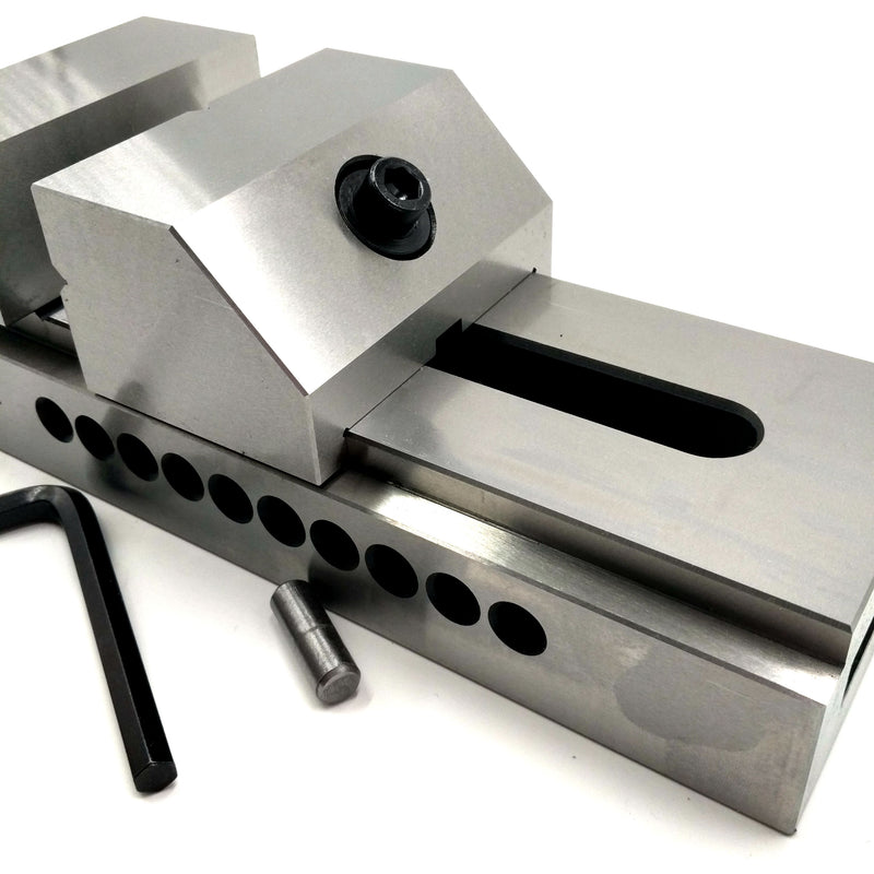 4" Precision Grinding Screwless Mini Insert Vise Toolmaker Steel .0002"