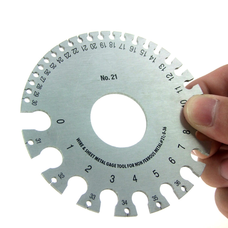 Sheet Metal, Plate Iron, Steel Gauge Gage Tool - 