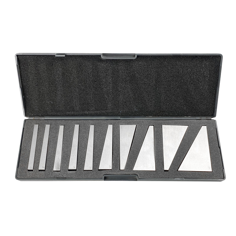 10 Pcs Precision Angle Block Set 1 To 5 Degree & 5 To 30 Degree