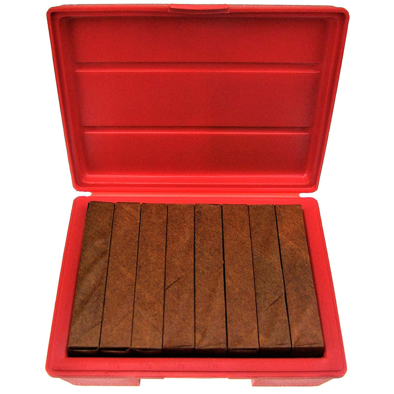 8 Pair 1/2" Steel Parallel Set .0002" Hardened