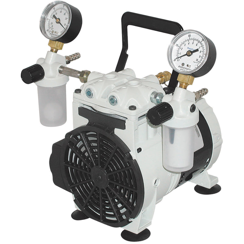 Welch Vacuum 2546B-01 Standard Duty Pump, 1-Head, 45 LPM, 60 Torr, 115V