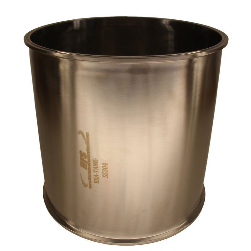 10" X 10" Sanitary Tank - Tri Clamp Clover Stainless Steel