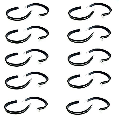 Pipe Cushion Clamps - 10Pc Set