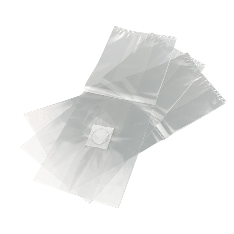HYDROPONIC DEPOT 50PC Mushroom Bags, Mushroom Grow Bag 8"X5"X19", 0.5 Micron Filter 3 Mil PP