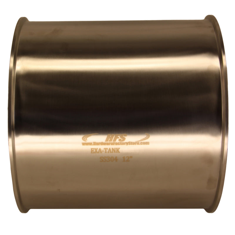 10" X 10" Sanitary Tank - Tri Clamp Clover Stainless Steel