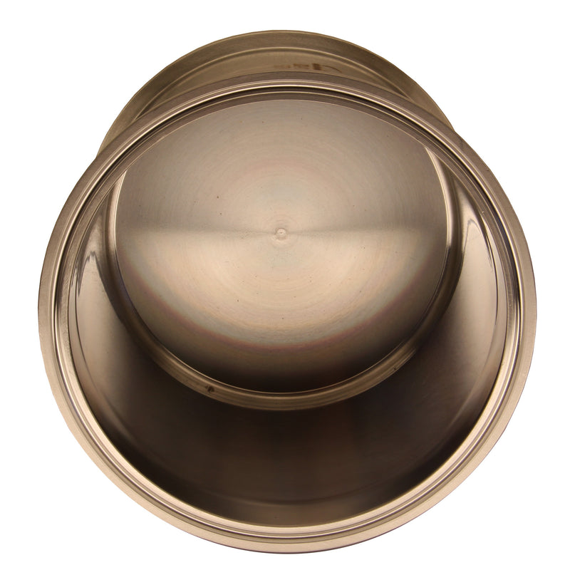 10" X 10" Sanitary Tank - Tri Clamp Clover Stainless Steel