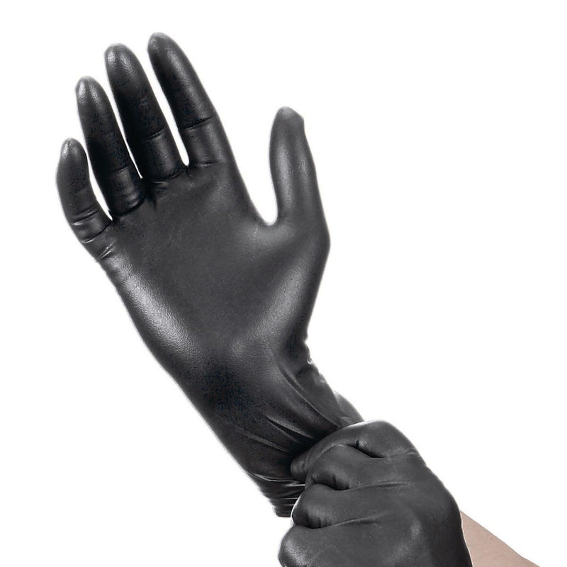 Hardware Factory Store Inc - 9 Mil Nitrile Powder-Free Gloves 50 Pc X-Large - [variant_title]