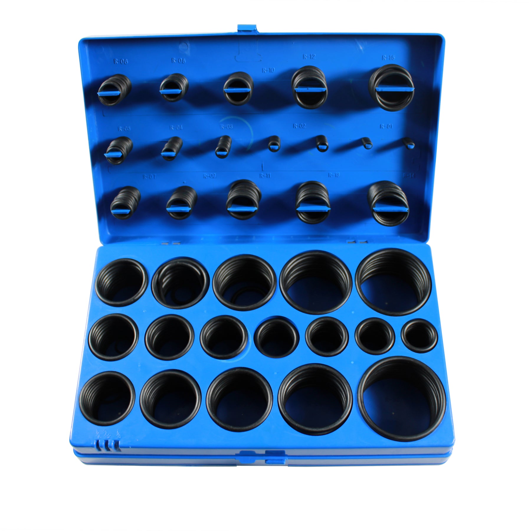 O Ring Kit, 419PCS 32 Sizes Black O-Ring Assortment Set, Seal Gasket  Universal Rubber O Ring Kit with Box