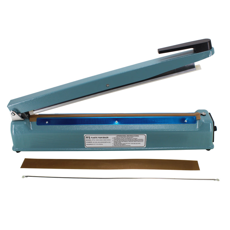 16" 400mm Impulse Manual Hand Sealer Heat Sealing Machine