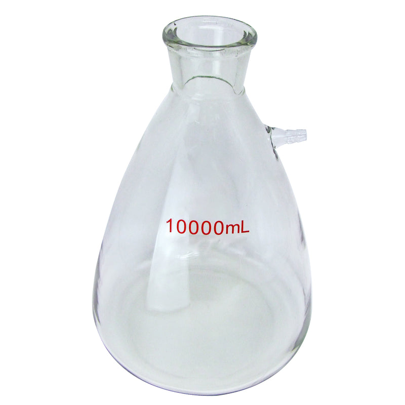 10L Buchner Flask,Vacuum Flask, Filter Flask, Suction Flask 70/45