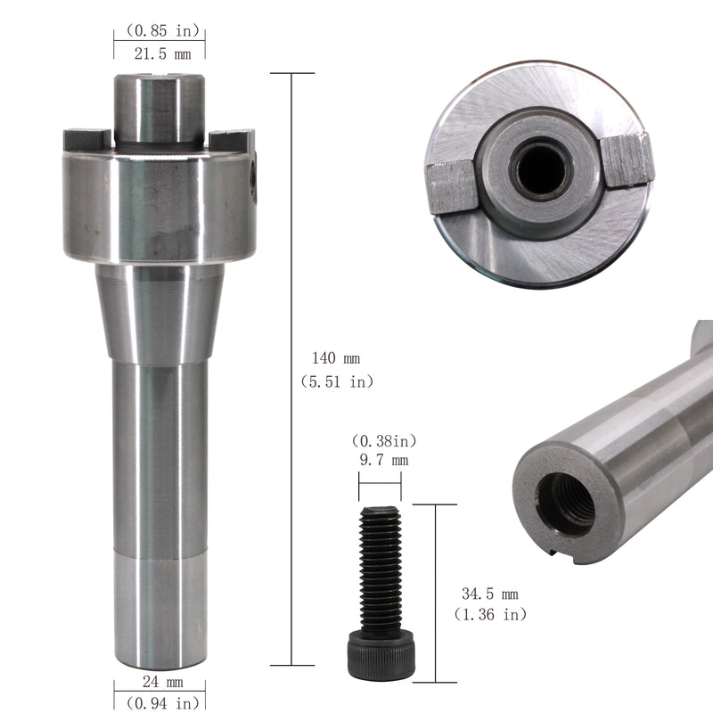 R8 FMB Milling Tool 22 7/16-20 Face Mill Holder