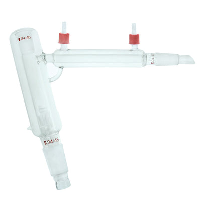 Hardware Factory Store Inc - Packable Distillation Head 5L,34/45 Main Joint, 24/40 Discharge Joint, GL14 - [variant_title]