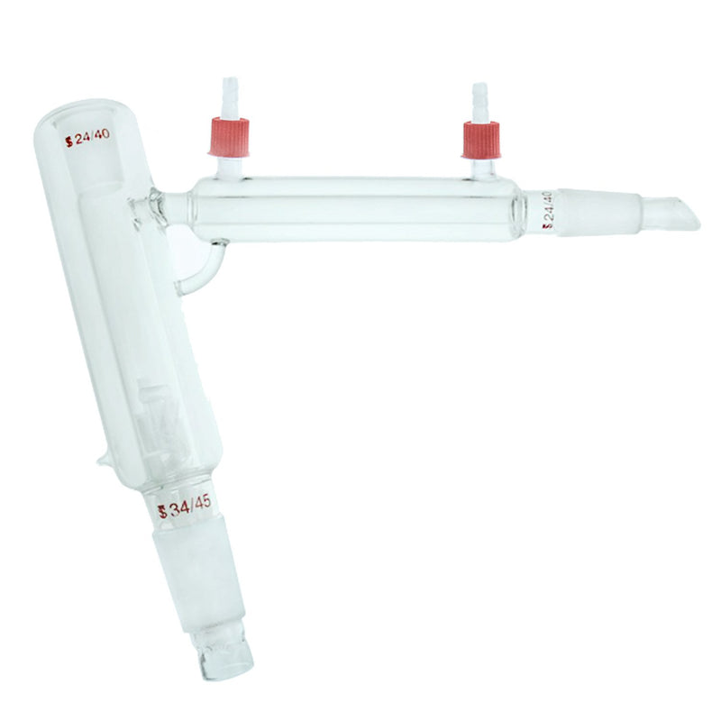 Hardware Factory Store Inc - Packable Distillation Head 5L,34/45 Main Joint, 24/40 Discharge Joint, GL14 - [variant_title]
