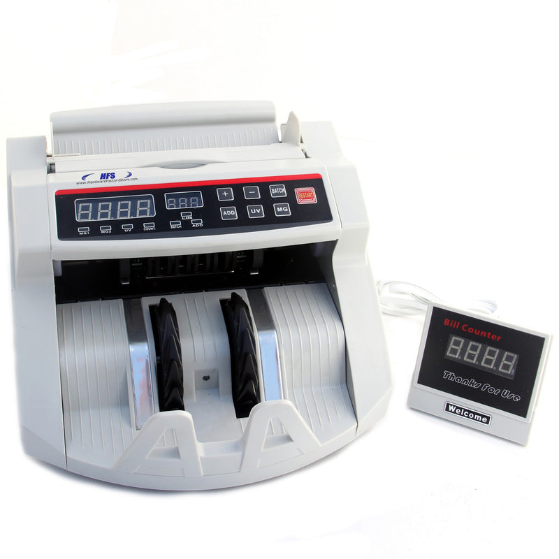 Hardware Factory Store Inc - Bill Money Counter Multi Currency Cash Counting Machine - [variant_title]