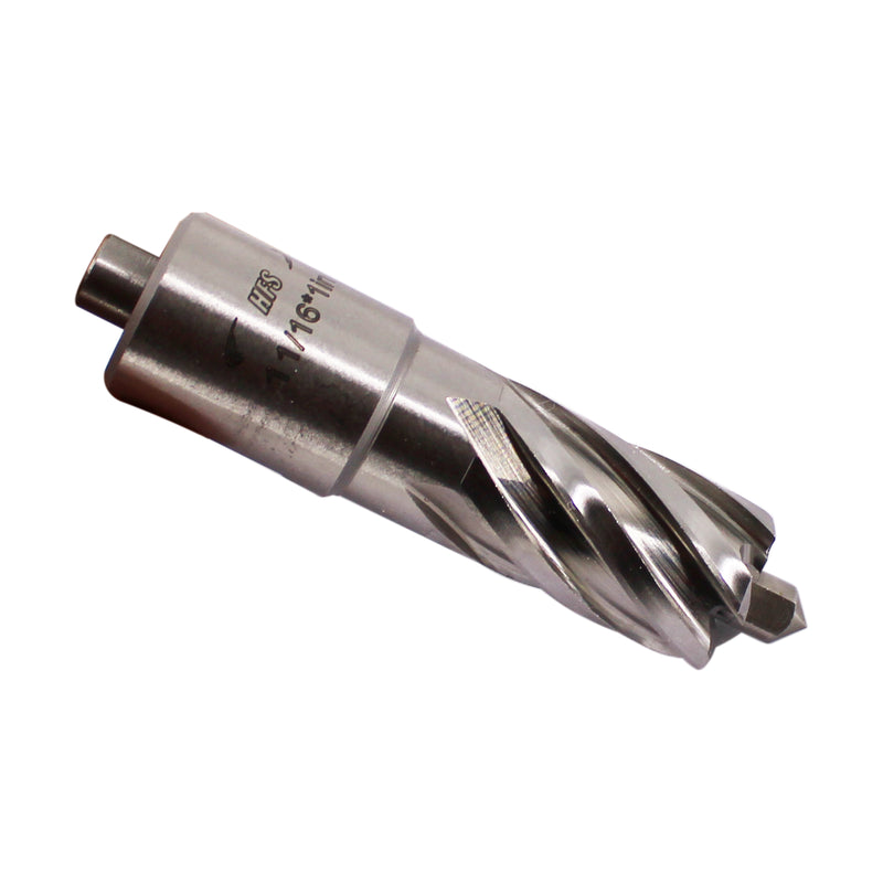 1-Inch Diameter x 1-Inch Depth of Cut Cyclone High Speed Steel Annular Cutter