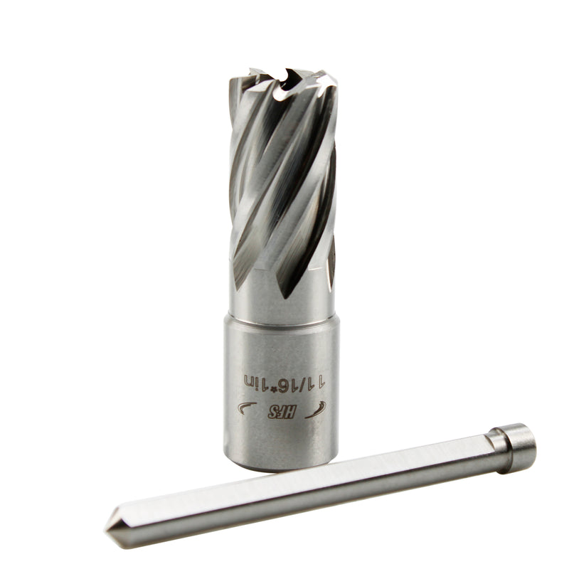 1-Inch Diameter x 1-Inch Depth of Cut Cyclone High Speed Steel Annular Cutter