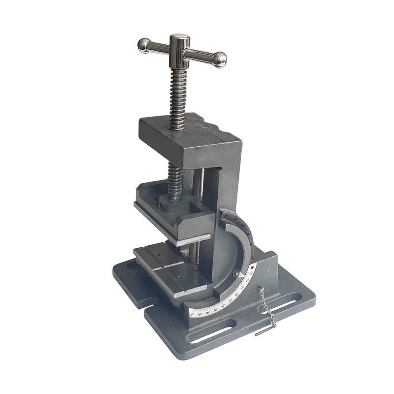 Cradle Style Angle Drill Press Vise 3" 4"