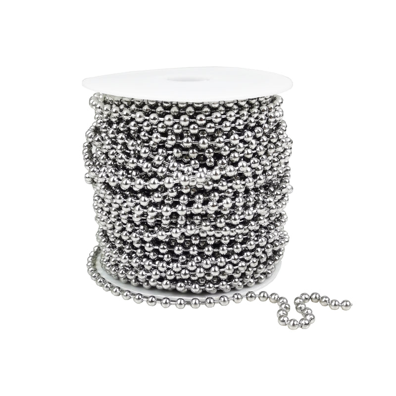 3/16" Stainless Steel 100 Feet Spool with 100 Clasps