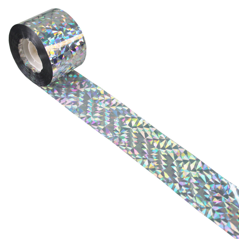 HYDROPONIC DEPOT Bird Deterrent Reflective Scare Tape Ribbon 2in Wide, 350 ft Long
