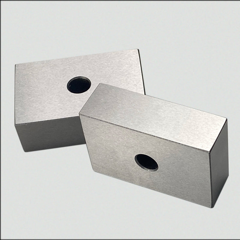 0.0001" Ultra Precision 1-2-3" Blocks 2pcs/Pair 1 Hole