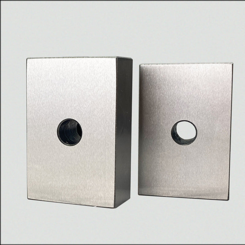 0.0001" Ultra Precision 1-2-3" Blocks 2pcs/Pair 1 Hole