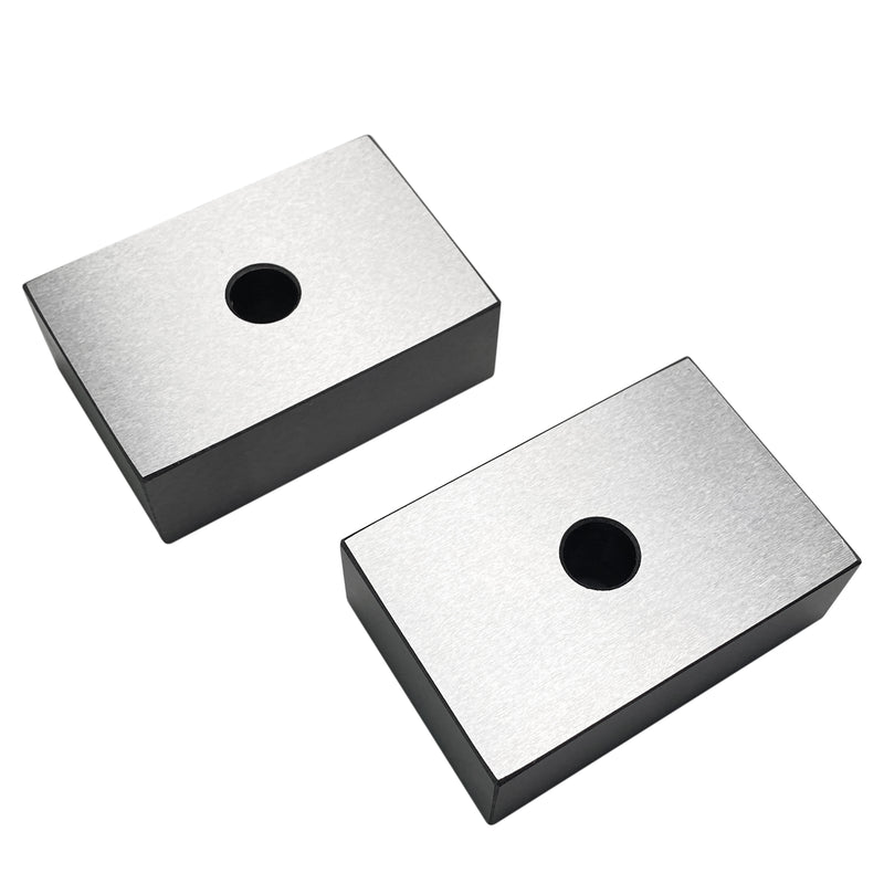 0.0001" Ultra Precision 1-2-3" Blocks 2pcs/Pair 1 Hole