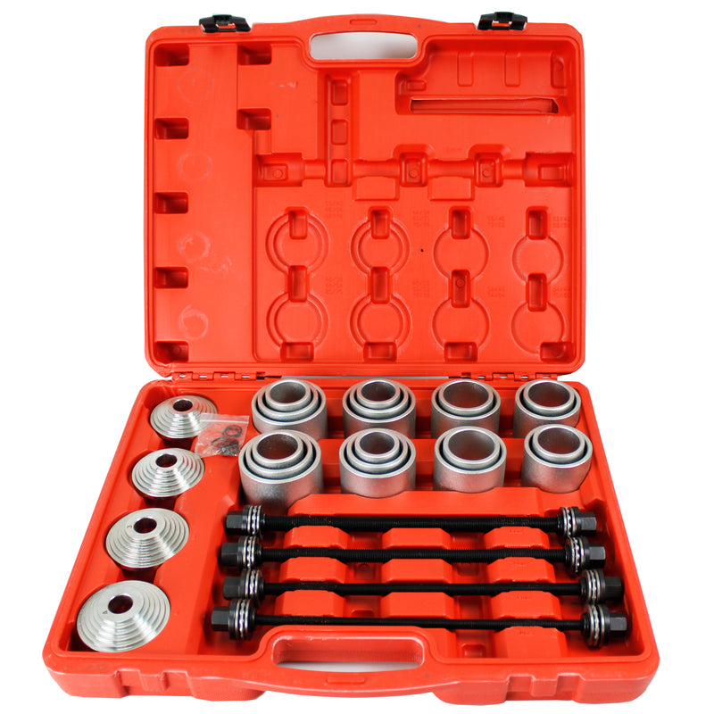 28PC Press and Pull Sleeve Kit Bushes Bearings Seals Removal Install Tool