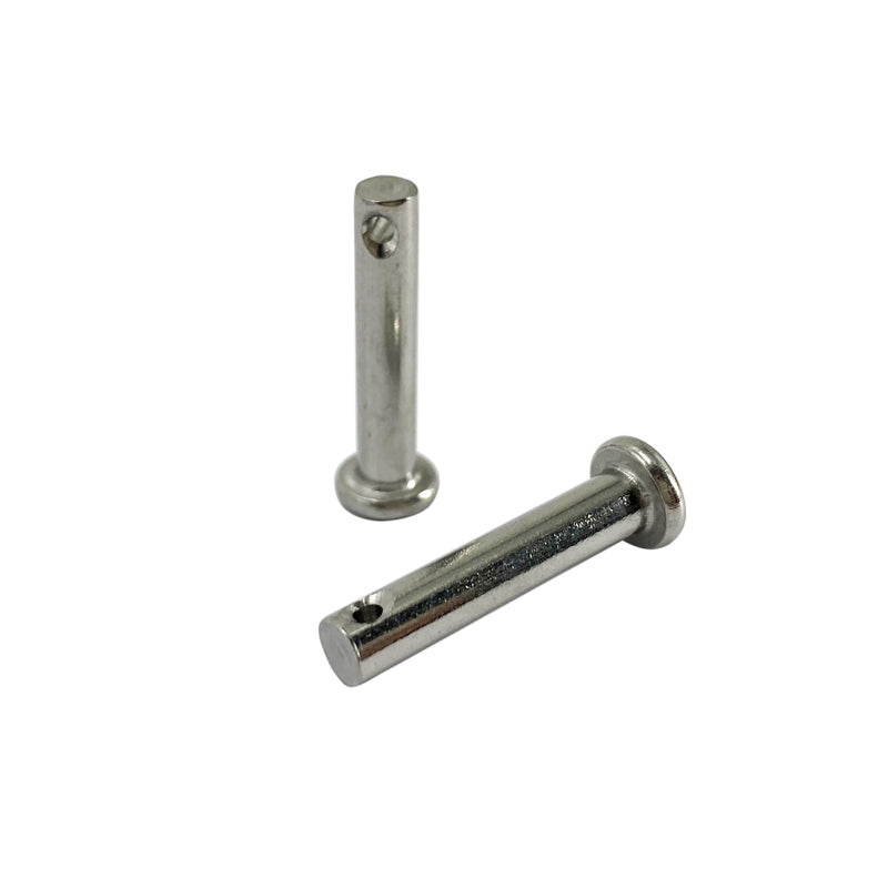 60PCS M3 / M4 / M5 12 Species Stainless Clevis Pin Flat Head Pin