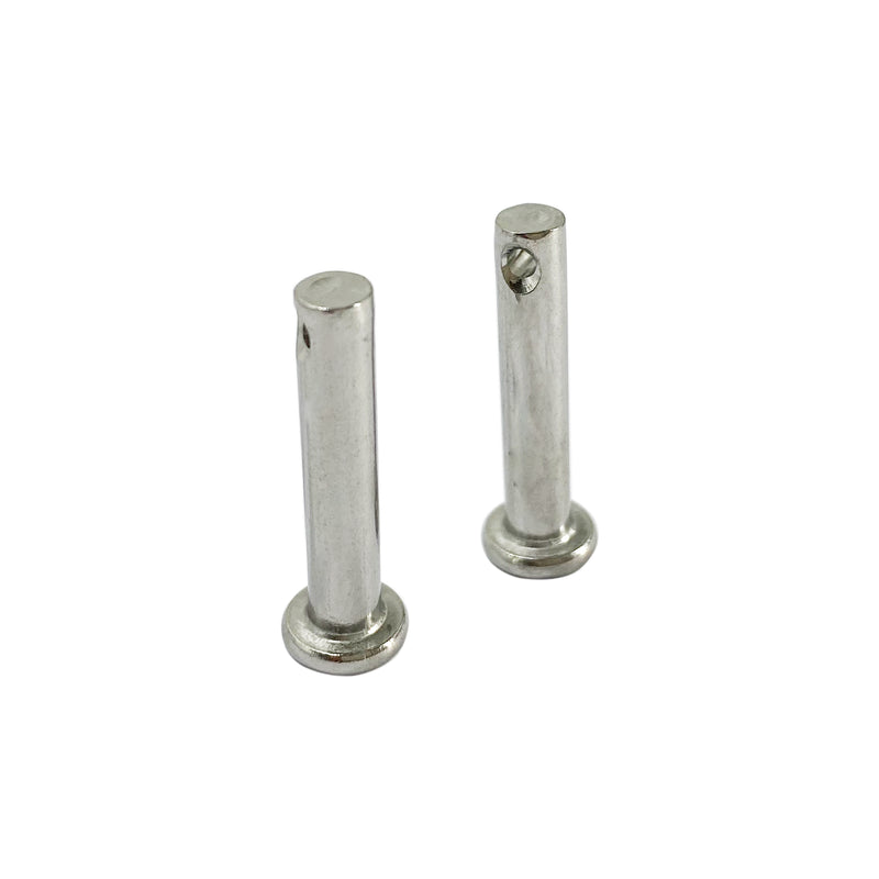 60PCS M3 / M4 / M5 12 Species Stainless Clevis Pin Flat Head Pin
