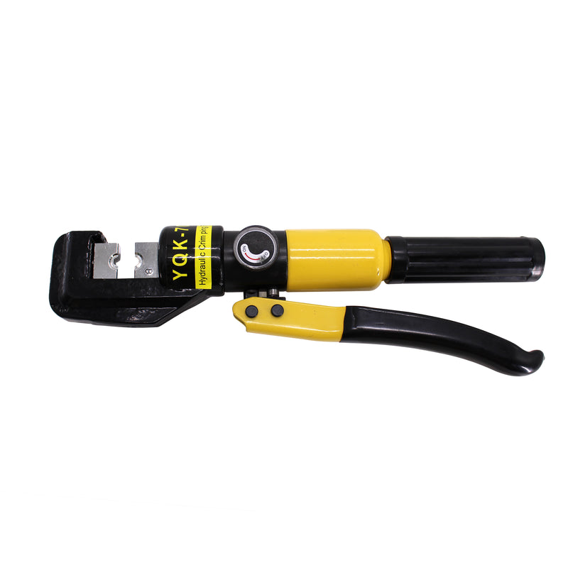10T Hydraulic Wire Terminal Crimper Battery Cable Lug Crimping Tool 9dies