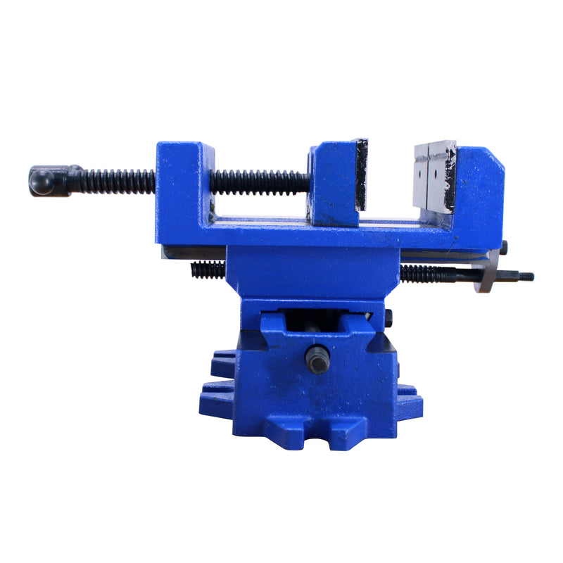 Compound Cross Slide Industrial Strength Benchtop & Drill Press Vise 3" 4" 5" 6"