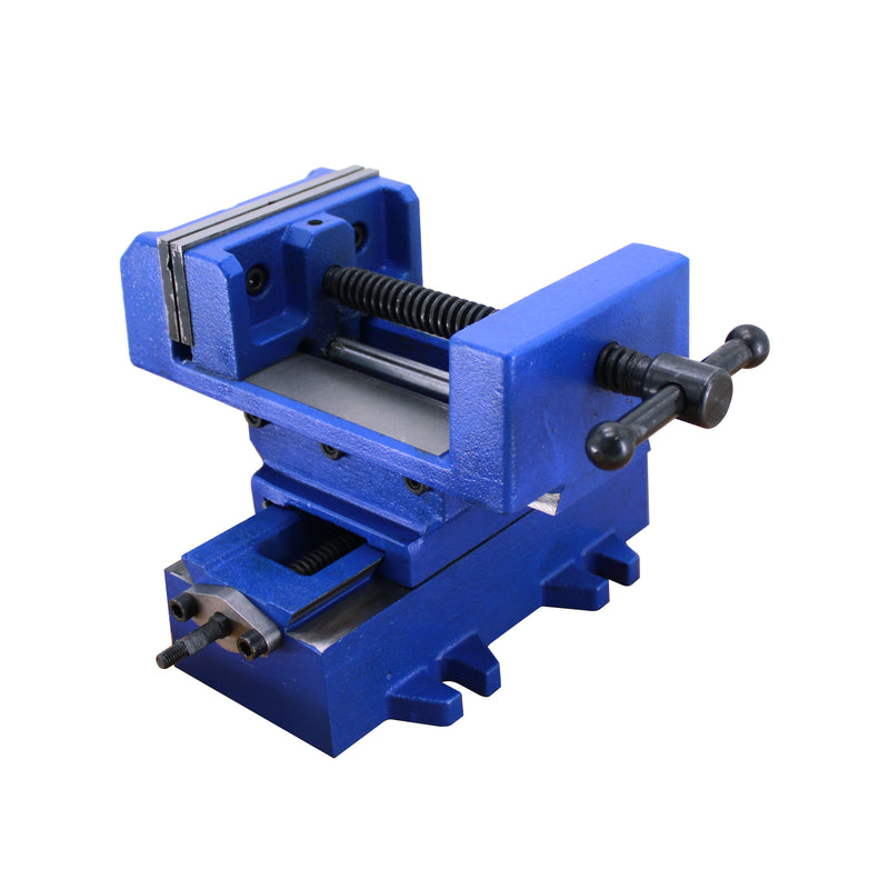 Compound Cross Slide Industrial Strength Benchtop & Drill Press Vise 3" 4" 5" 6"